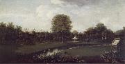 William Tomkins The Elysian Fields at Audley End,Essex,from the Tea House Bridge china oil painting reproduction